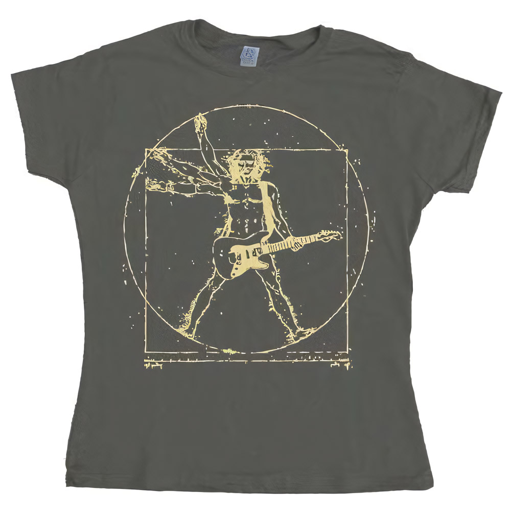 Tokigt Damen Da Vinci Rock Man Girly Tee SH-5-15304-H7-16 - Damen