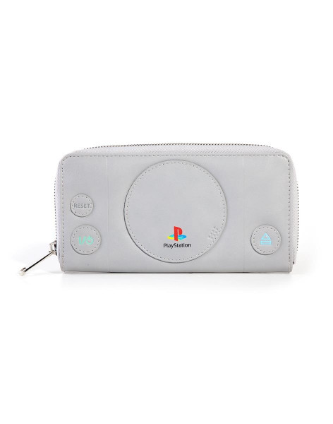 Playstation - Console Zip Around Wallet Grey