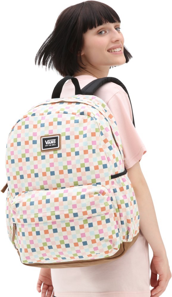 Vans Damen Rucksack Wm Realm Plus Backpack Rose Smoke Taschen