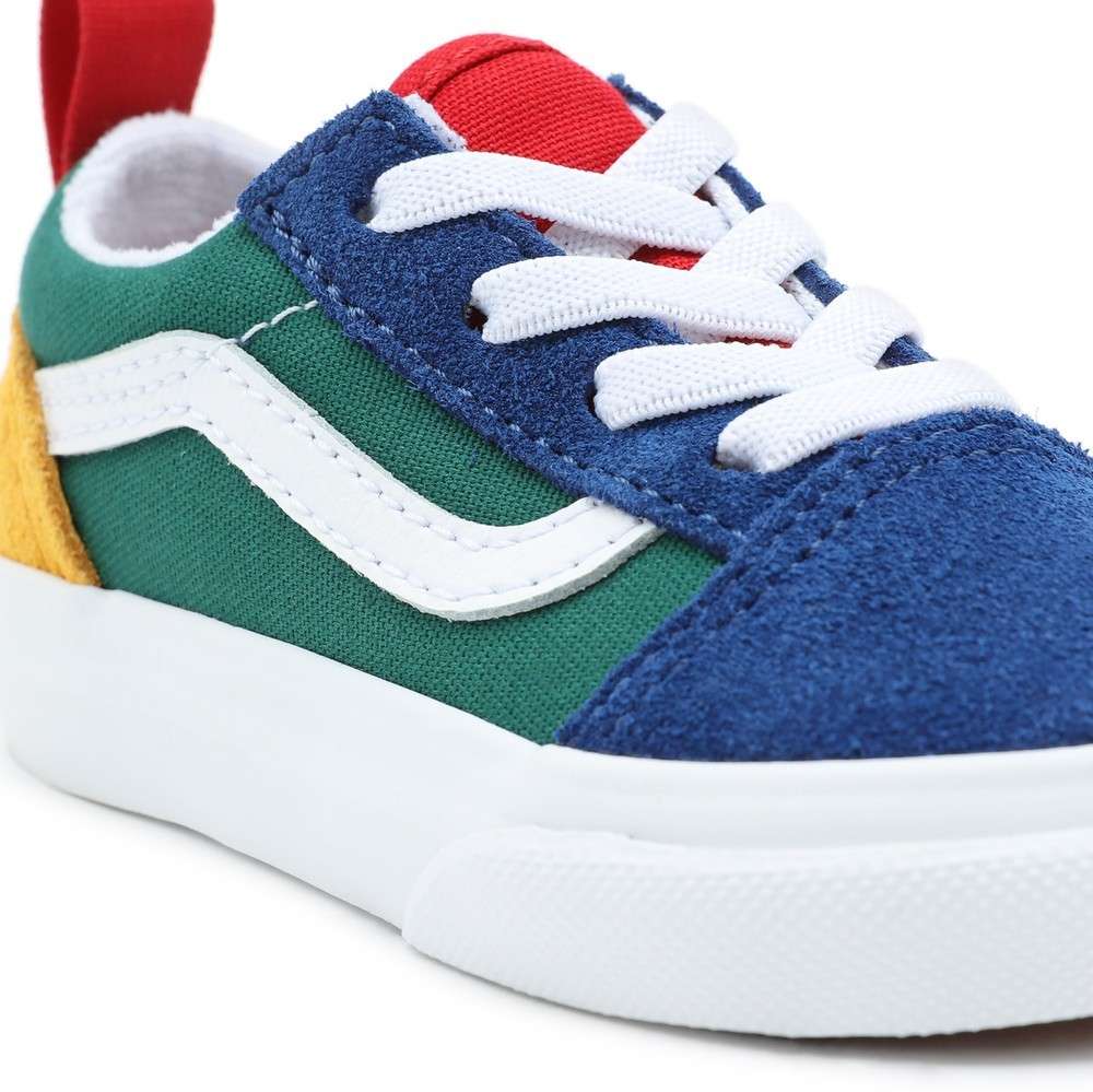 Blue lace vans hot sale