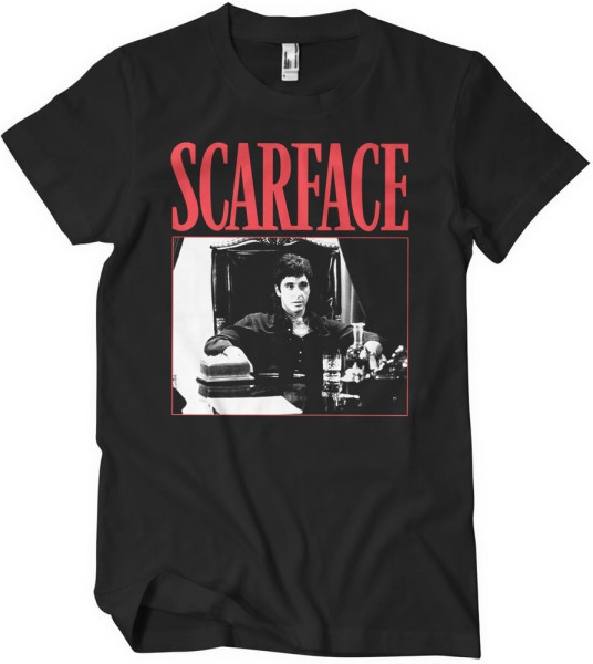 Scarface Tony Montana - The Power T-Shirt Black