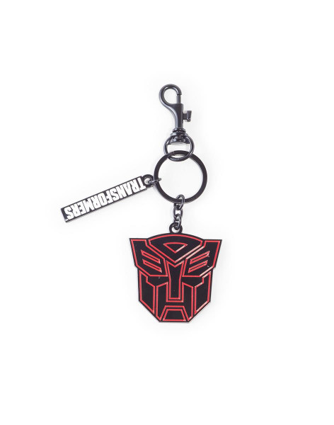Transformers - Metal Keychain Black