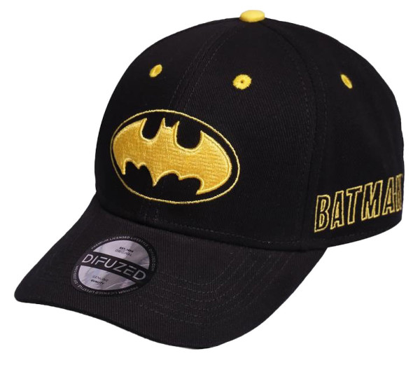 Warner - Batman - Core Logo - Curved Bill Cap Black