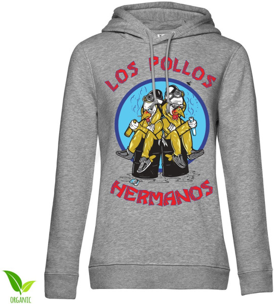 Breaking Bad Walter & Jesse Hermanos Girls Hoodie Damen Heather-Grey