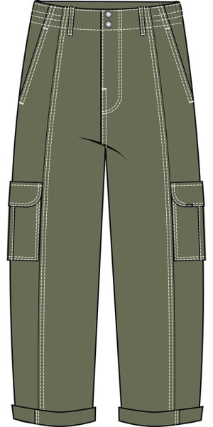 Vans Damen Hose Sidewalk Pant 000GWN