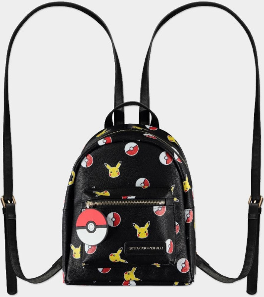 Pokémon - Pickachu Mini PU Bckpack Black