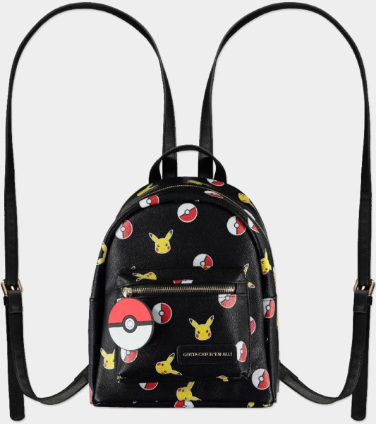 Pokémon - Pickachu Mini PU Bckpack Black