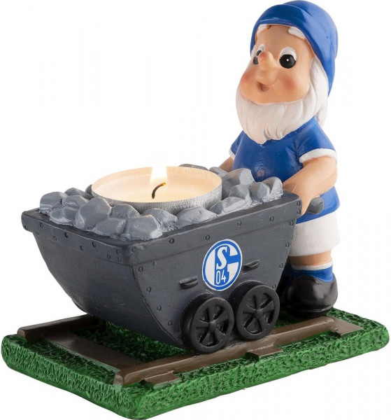 FC Schalke 04 S04 Teelichthalter Lore Fußball Multicolor