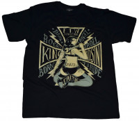 King Kerosin T-Shirt Born To Ride Black