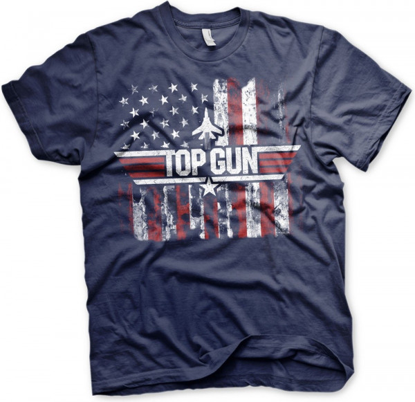 Top Gun America T-Shirt Navy