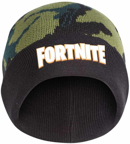 Fortnite - Emotes Camo Forest (Kids Beanie) Jungen Kinder Mütze Camo Forest