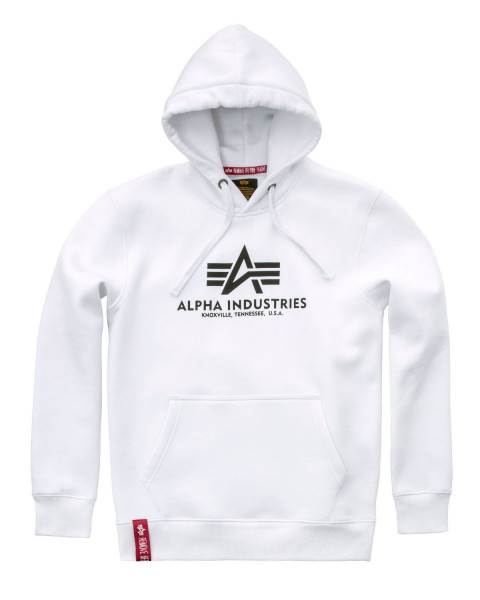 Alpha Industries Basic Hoody Hoodies / Sweatshirts White