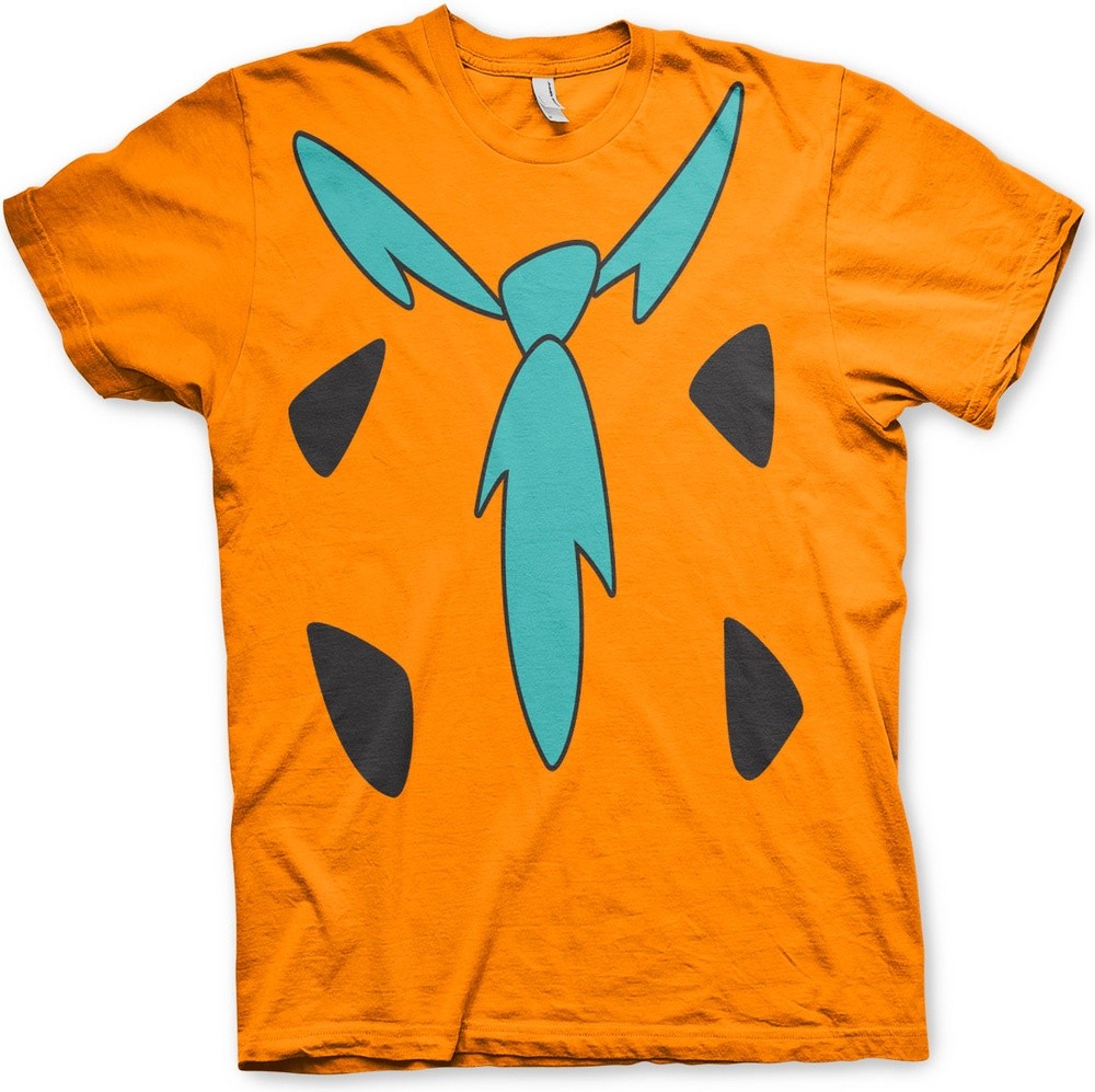 The Flintstones Costume T-Shirt Orange - Herren / Unisex