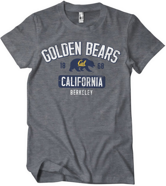 Berkeley University of California Golden Bears Washed T-Shirt Dark-Heather