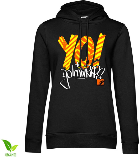 Yo! MTV Raps Hoodie Girls Hoodie MTV-57-YMR001-H75-1