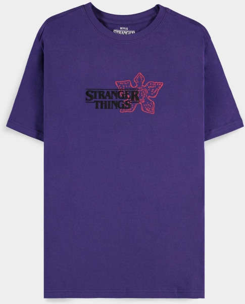 Stranger Things - Demogorgon Purple Men's Short Sleeved T-shirt Purple
