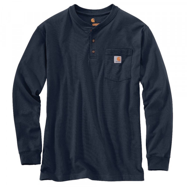 Carhartt Longsleeve Workwear Pocket Henley L/S Navy