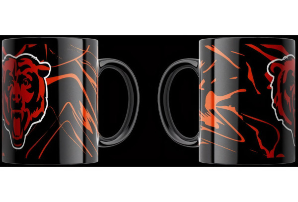 Chicago Bears Tasse „Camo“ 330ml American Football NFL Orange