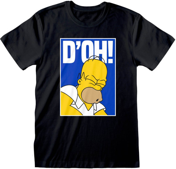 Simpsons - Doh T-Shirt Black