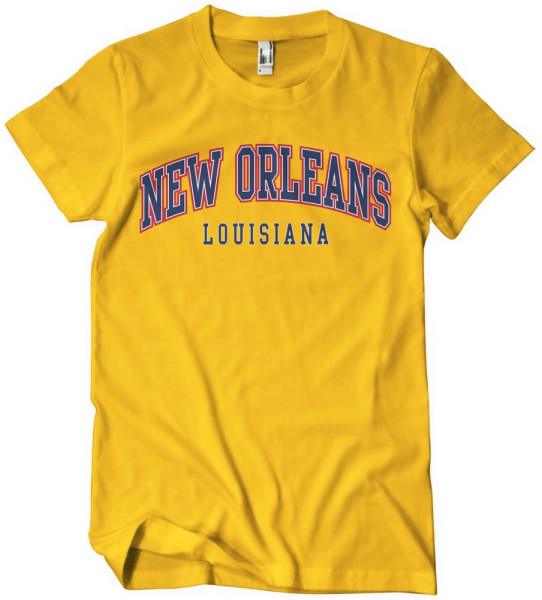 New Orleans Louisiana T-Shirt Gold