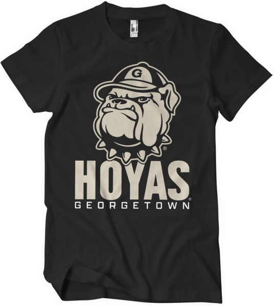 University Of Georgetown Hoyas Big Jack T-Shirt Black