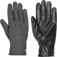 Trespass Handschuhe Kite - Adult Gloves Black/Storm Grey Tweed