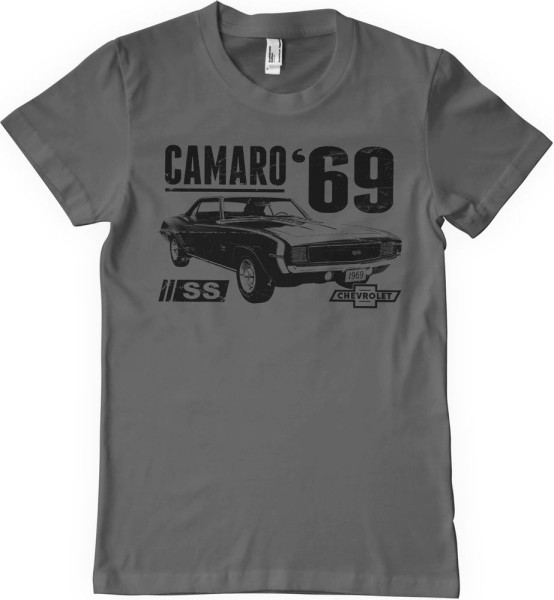 Camaro T-Shirt Ss 1969 T-Shirt GM-1-CAM003-H73-4