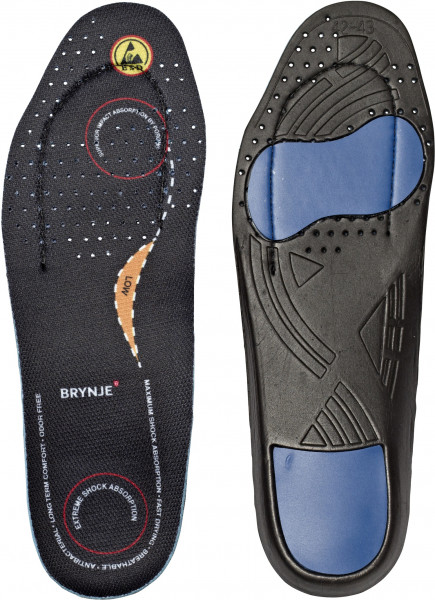 Brynje Einlegesohle Ultimate FootFit Low Schwarz