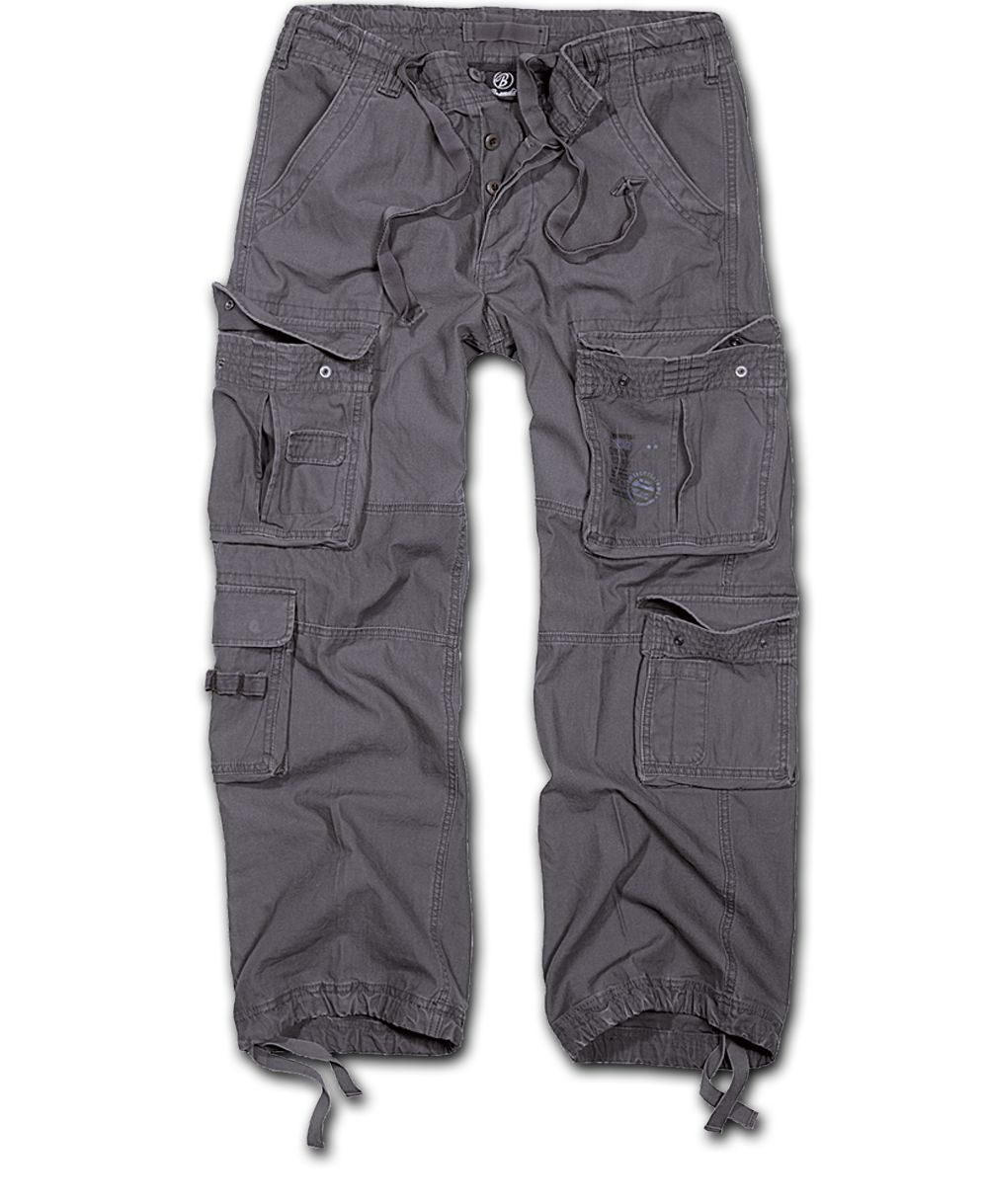 Brandit Hose Pure Vintage Trouser in Anthracite - Herren / Unisex