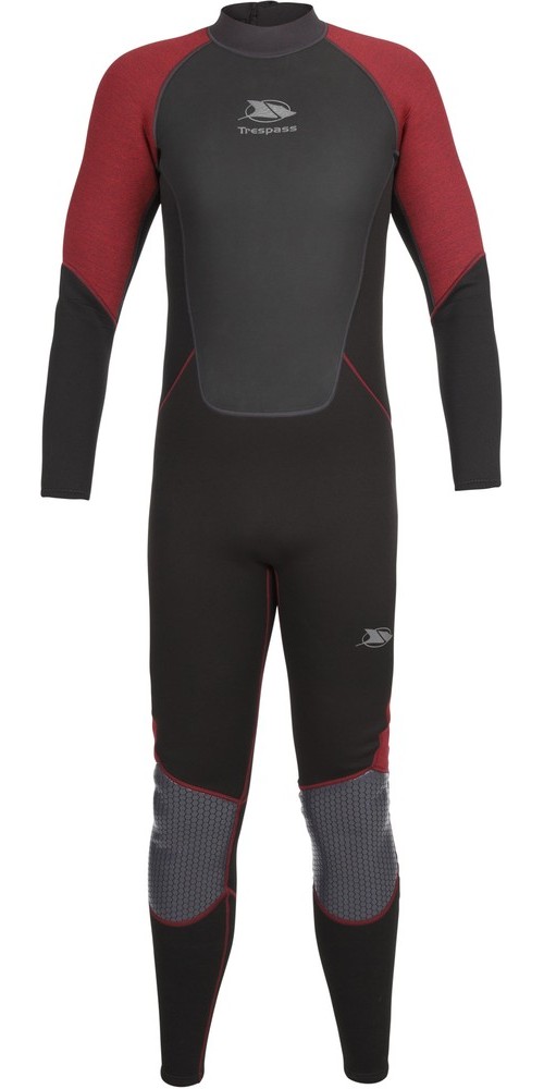 Trespass Lakee - Heren 5 mm volledig wetsuit zwart