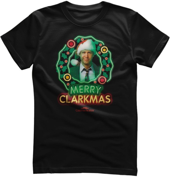 Lampoon's Christmas T-Shirt-Merry Clarkmas WB-1-LCV014