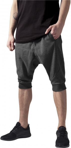 Urban Classics Shorts Deep Crotch Undefined Sweatshorts Charcoal