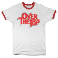 Over The Top Logo Ringer Tee White-Red Over The Top Logo Ringer Tee White-Red