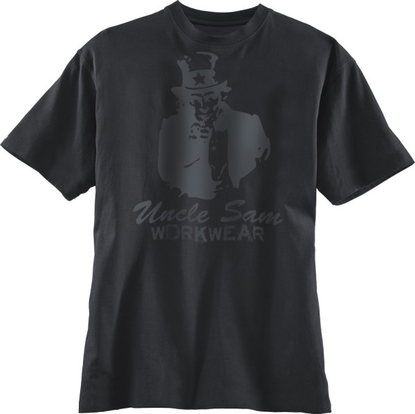 Uncle Sam T-Shirt Anthrazit/Schwarz