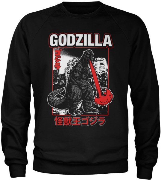 Godzilla - Atomic Breath Sweatshirt Black