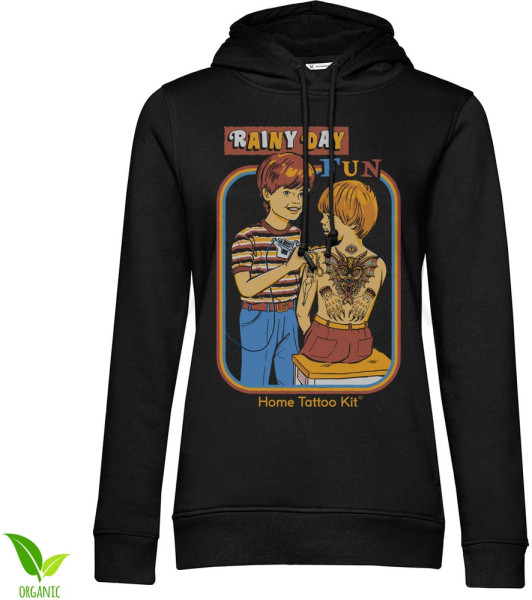 Steven Rhodes Damen Home Tattoo Kit Girly Hoodie DTR-57-SR045-DTF513