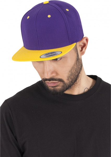 Flexfit Cap Classic Snapback 2-Tone Pur/Gold