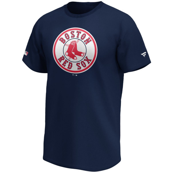 Boston Red Sox Herren Secondary Graphic T-Shirt Baseball MLB Blue
