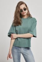 Urban Classics Damen T-Shirt Ladies Organic Oversized Tee Paleleaf