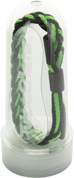 Tubelaces Armband TubeBlet Black/Lgr