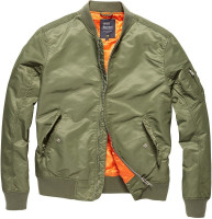 Vintage Industries Bomberjacke Blouson Welder Jacket Light Olive