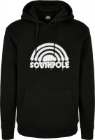 Southpole Spray Logo Hoody Black