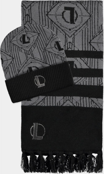 League Of Legends - Giftset (Beanie & Scarf) Black