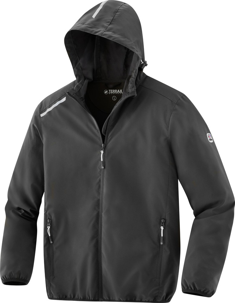 Terrax Workwear Faserpelzjacke Schwarz/Azur – Her Produktbild-Vorschau 3