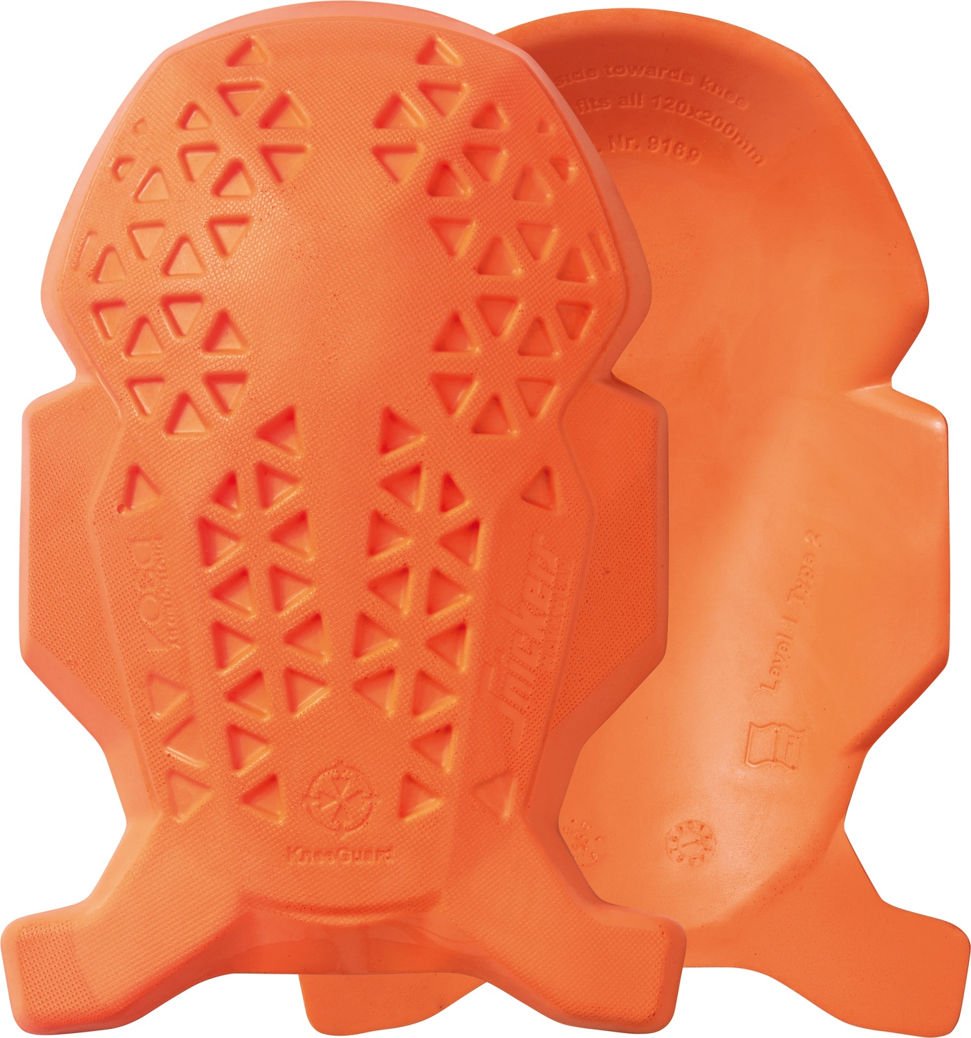 Snickers Workwear D3O Ergo Kniepolster Orange - Herren / Unisex