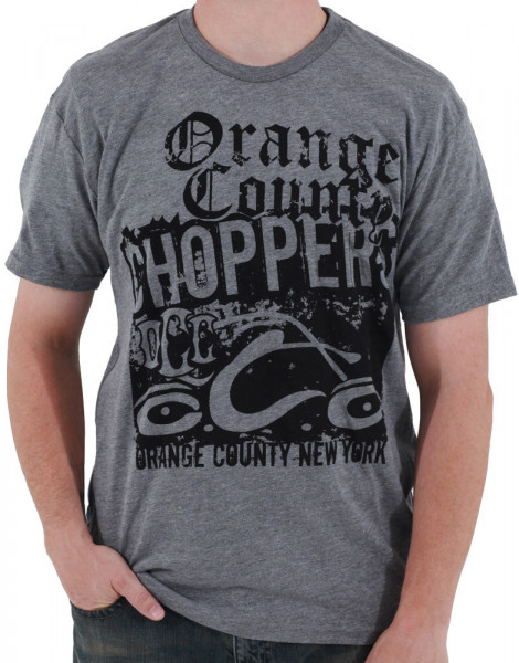 OCC Orange County Choppers T-Shirt Tri-Blend Grey