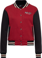 Queen Kerosin Damen College Sweat Jacket " Built It Up" QKI34002