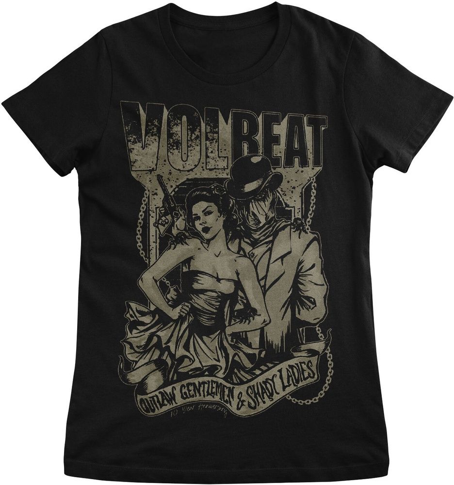 Volbeat T-Shirt Outlaw Gentlemen Girly Tee WMX-5-VB001-H26-10 - Damen