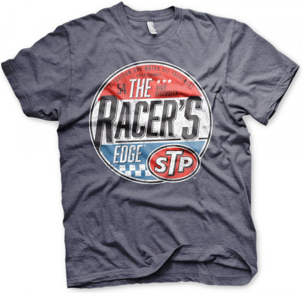 STP The Racer's Edge T-Shirt Navy-Heather