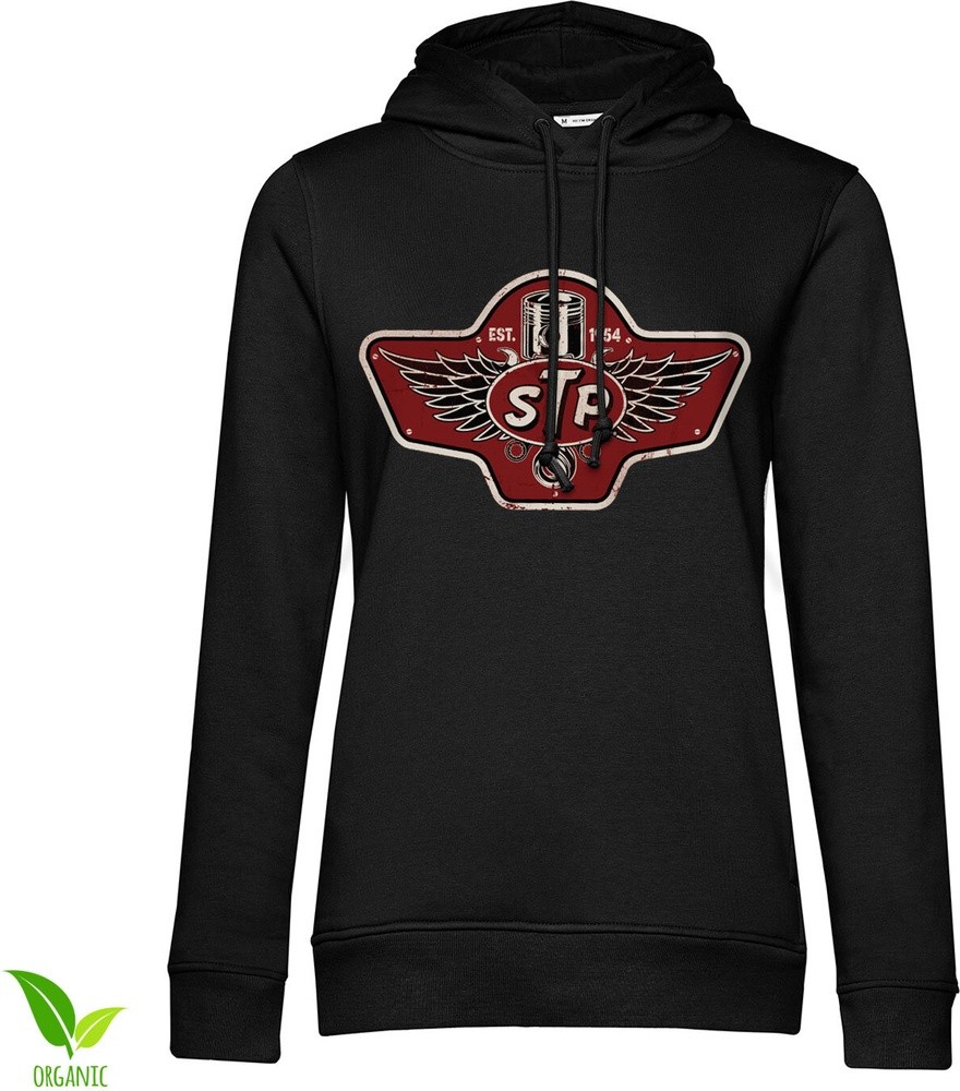 STP Piston Emblem Girls Hoodie Damen Schwarz - Damen